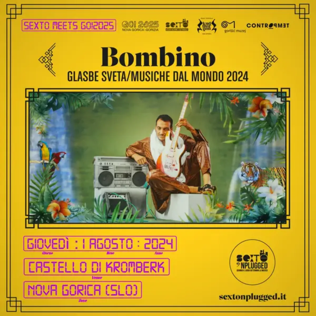 BOMBINO – SEXTO MEETS GO!2025