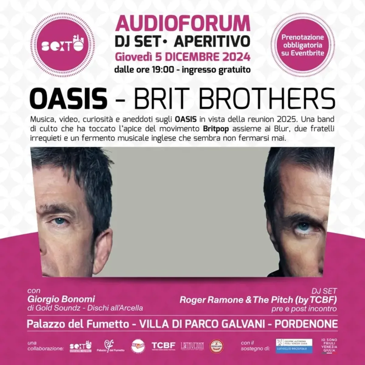 Audioforum – Oasis – The Brit Brothers